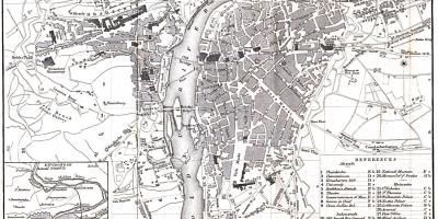 براغ القديمة خريطة