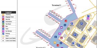 خريطة مطار فاتسلاف هافيل